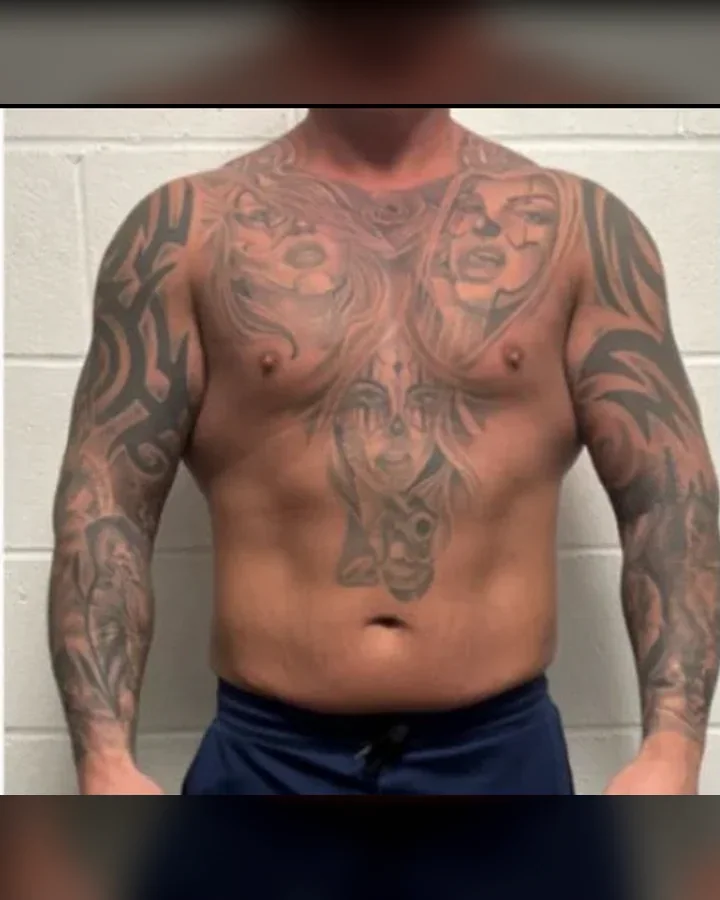 Before personal training comparison photo supplied by BodyFit.